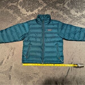 Kids Patagonia Blue Puffer Jacket